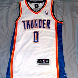 Retro Oklahoma City Thunder Russell Westbrook #0 Jersey